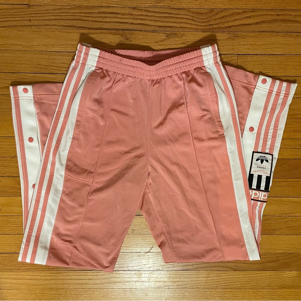 Adidas Adibreak Pink Tear Away Track Pants